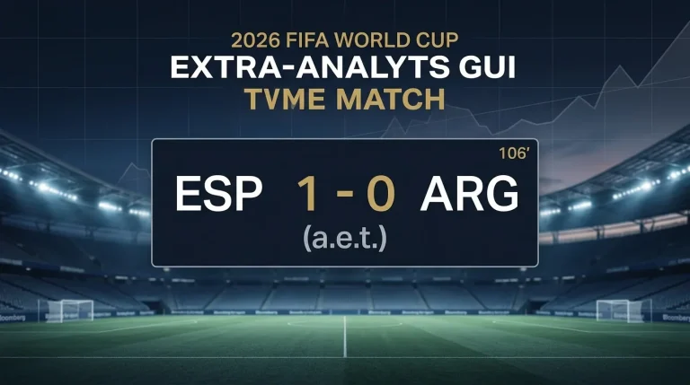 Finale Coupe du Monde 2026 — Espagne-Argentine 1-0 décryptée