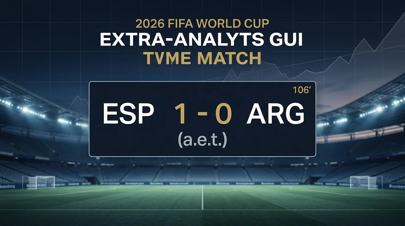 Analyse chiffrée de la finale Espagne-Argentine de la Coupe du Monde 2026