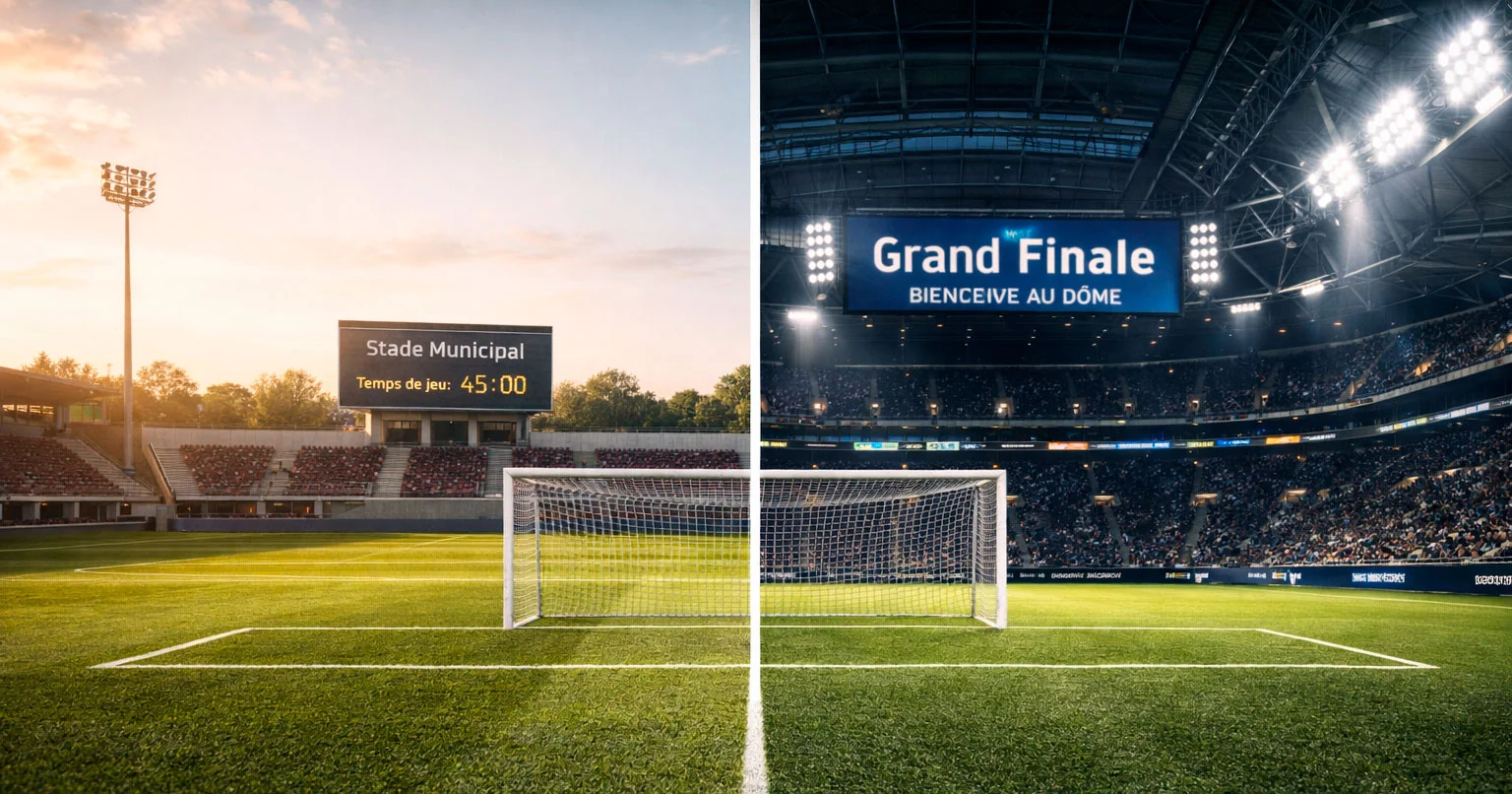 BMO Field à Toronto et BC Place à Vancouver, les deux stades canadiens de la Coupe du Monde 2026